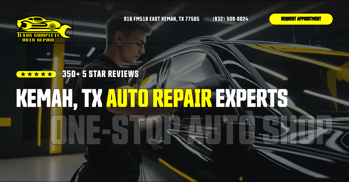 Auto Repair Shop in Kemah, TX - Certified Auto Care Experts | Texas ...